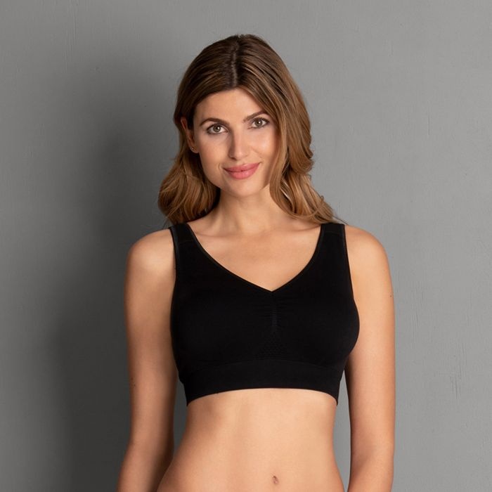 ANITA 1886 BH HEMD MET UITNEEMBARE CUPS 0654 001 ZWART - Koning Bodyfashion Prima Donna en Marie