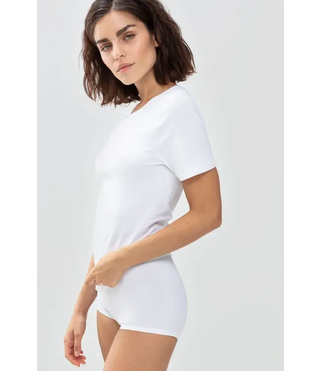 MEY 56201 EMOTION T-SHIRT 001 WIT