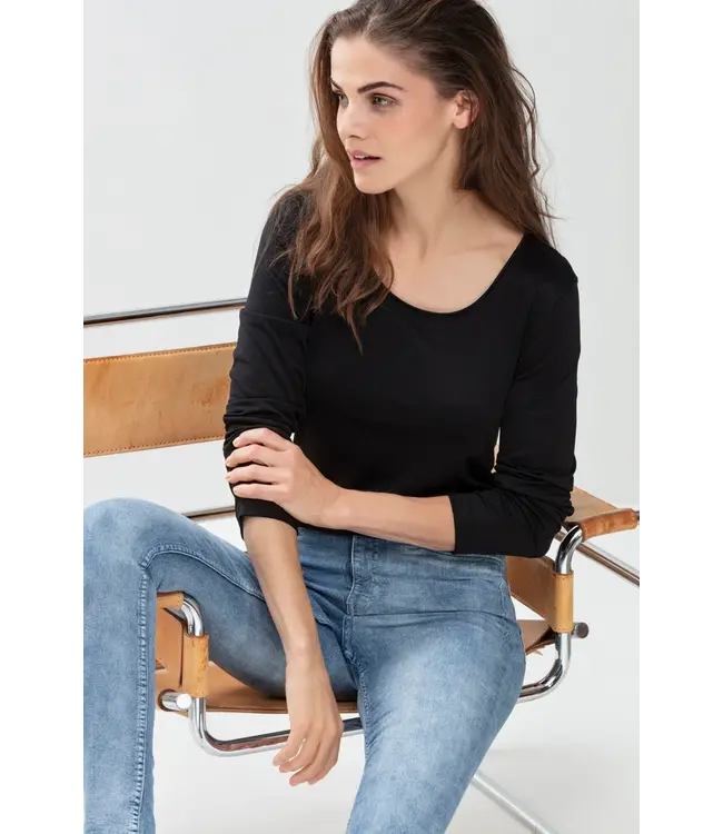 MEY 56202 MEY EMOTION T-SHIRT 003 ZWART