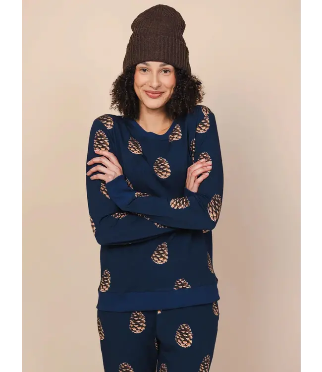 Snurk SWEATER WOMEN PINECONES