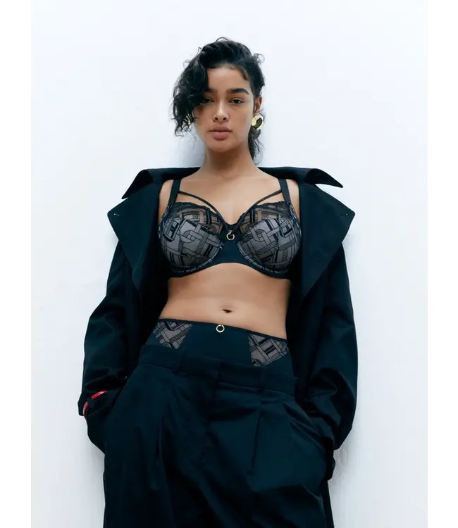 Chantelle C21S10 GRAPHIC SUPPORT BH 011 ZWART