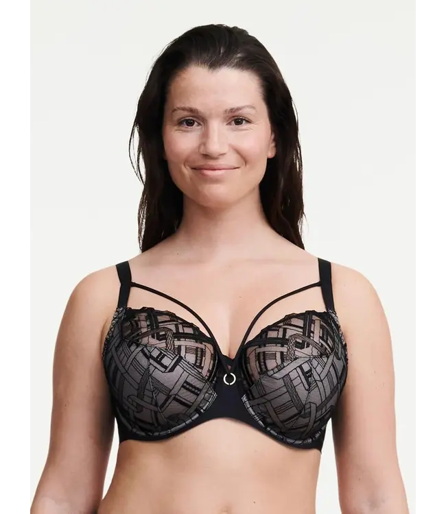 Chantelle C21S10 GRAPHIC SUPPORT BH 011 ZWART