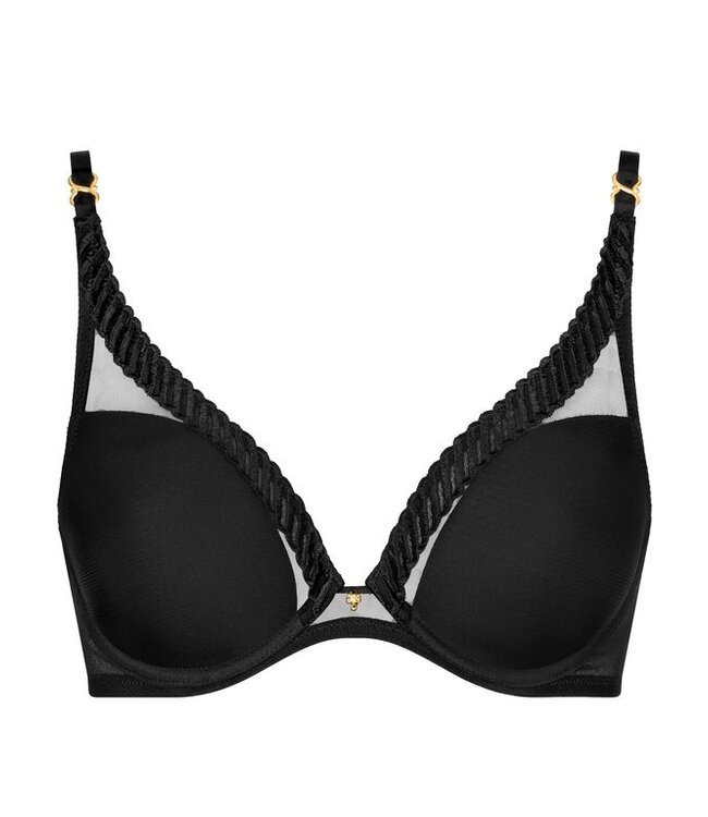 AUBADE 4MF12 SHEER EMOTION BLACK