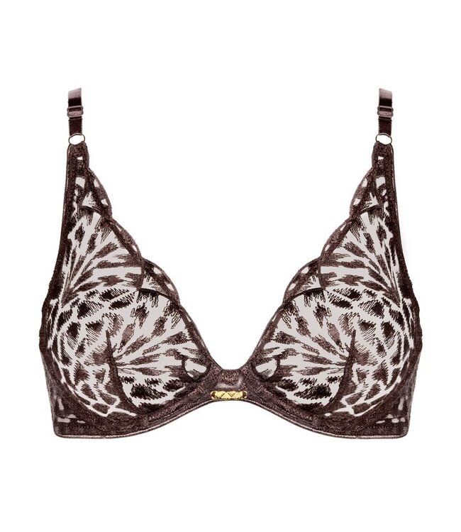 AUBADE 5DF12 SATIN BROWN