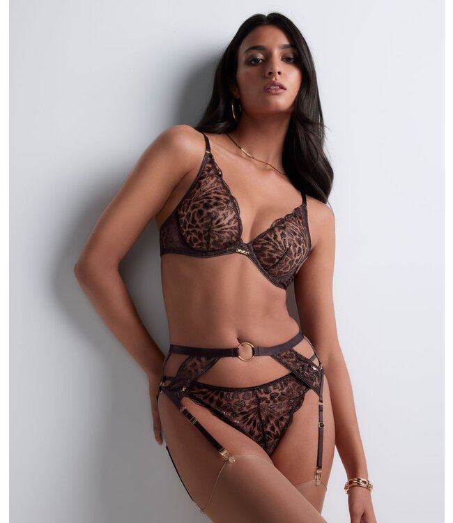 AUBADE 5DF12 SATIN BROWN