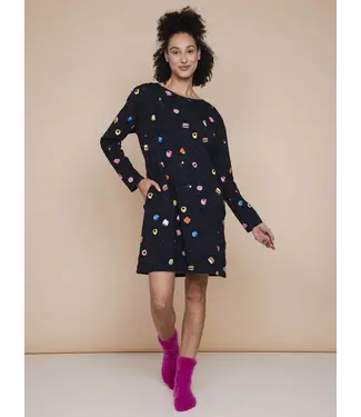 Snurk Amsterdam LONG SLEEVE DRESS DROP IT