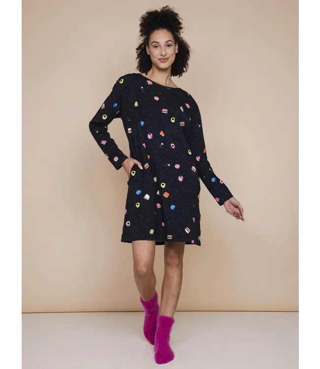 Snurk Amsterdam LONG SLEEVE DRESS DROP IT