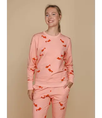 Snurk Amsterdam SWEATER RODE SCHOENTJES