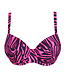 Prima Donna swim  4013716 MALABO HOT PINK ZEBRA