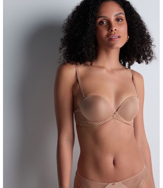 AUBADE 4MP06 SHEER EMOTION SAND DUNE