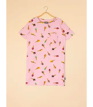 Snurk Amsterdam T-SHIRT DRESS ICE CREAM CONES