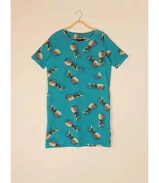 Snurk Amsterdam T-SHIRT DRESS PINEAPPLES