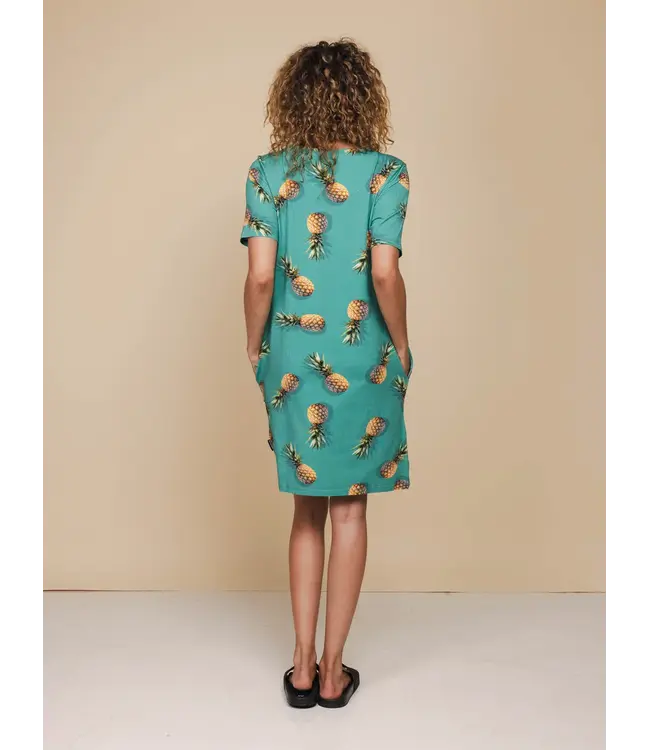 Snurk Amsterdam T-SHIRT DRESS PINEAPPLES