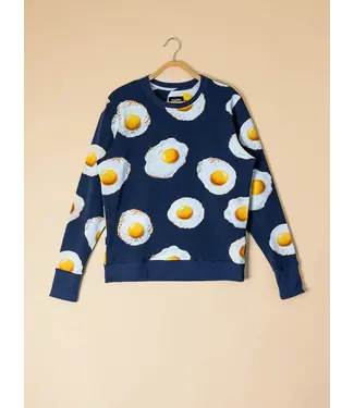 Snurk Amsterdam SWEATER WOMEN EGGS NAVY