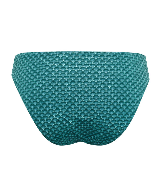 Annadiva 01919CAQ 008 CHINESE FAN TURQUOISE AQUA