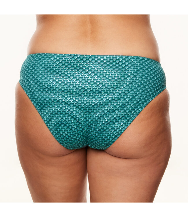 Annadiva 01919CAQ 008 CHINESE FAN TURQUOISE AQUA