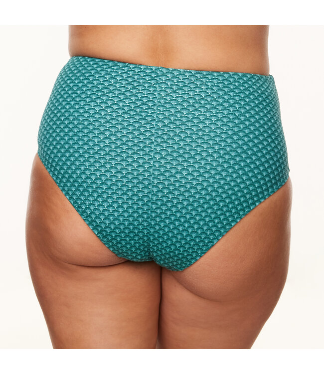 Annadiva 01812CAQ 008 TURQUOISE CHINESE FAN AQUA