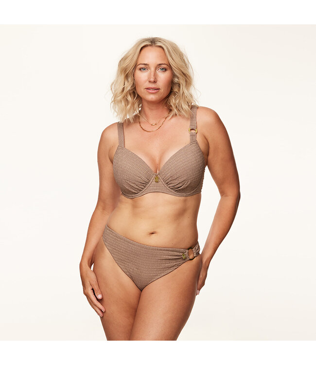 Annadiva 01641TAU 013 SPARKLING SMOKEY TAUPE