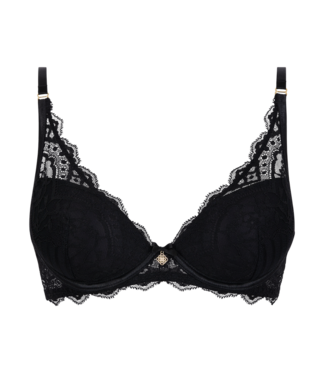 AUBADE 7IN81 LOVE VERTIGO BLACK