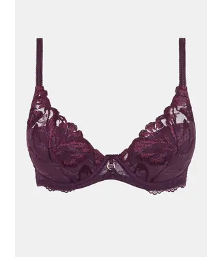 Chantelle C1B4NA ILLUSION E63 AUBERGINE LUREX