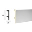 Grand Decor Polyurethaan - LED sierlijst voor indirecte verlichting, KF504 (102 x 25 mm), lengte 2 m