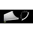 NMC Arstyl L3, profiel voor indirecte verlichting (175 x 145 mm), lengte 2 m