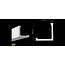 NMC Arstyl L5, profiel voor directe verlichting (200 x 200 mm), lengte 2 m