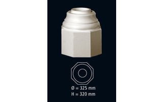 Homestar Zuil voet HS 22 F (H = 32,0 cm)