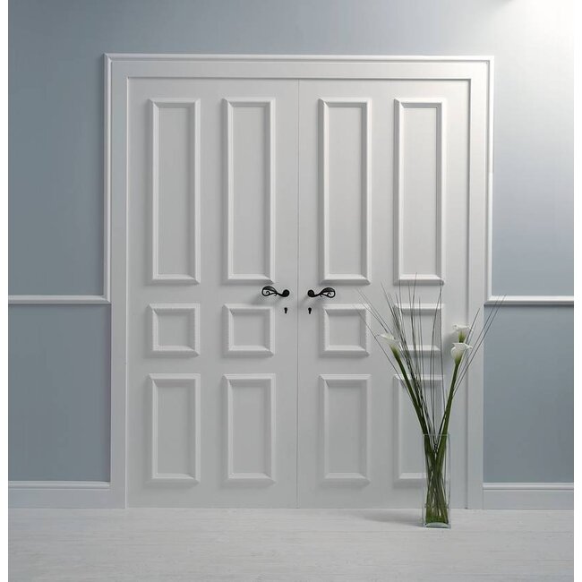 NMC Wallstyl WL1 (38 x 18 mm), lengte 2 m (NMC Sierlijst Valerio)