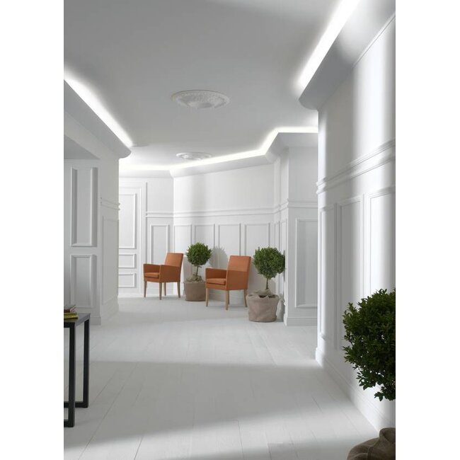 NMC Wallstyl WL2 (40 x 20 mm), lengte 2 m (NMC Sierlijst Tacito)