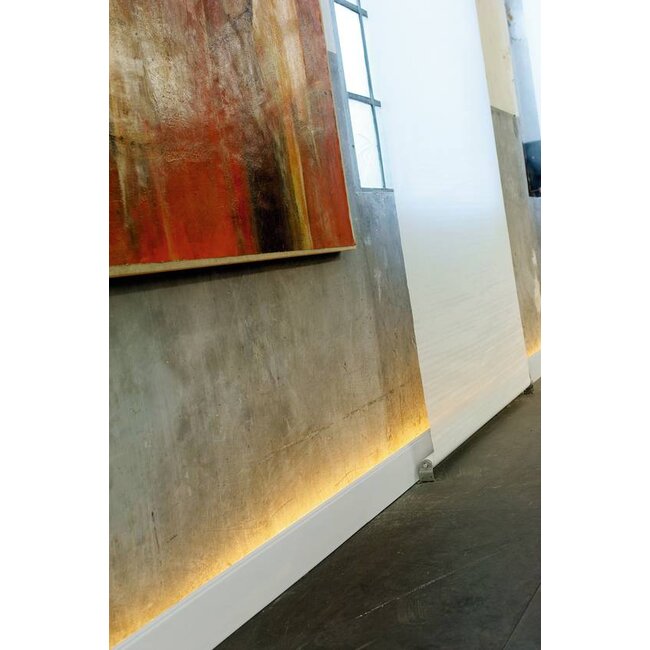 NMC Wallstyl / Floorstyl FD1 (100 x 15 mm), lengte 2 m (NMC Plint Enzo)