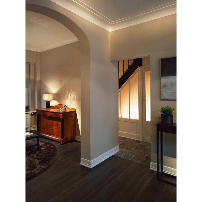 NMC Wallstyl / Floorstyl FD21 (130 x 20 mm), lengte 2 m (NMC Plint Aldo)