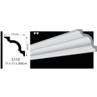 Vidella VS110 (110 x 110 mm), plafondlijst, sierlijst, lengte 2 m OP=OP