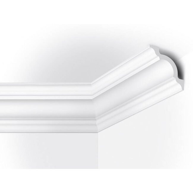 Vidella VS110 (110 x 110 mm), plafondlijst, sierlijst, lengte 2 m