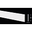 NMC Platte Plint Wallstyl / Floorstyl FL9 (100 x 8 mm), lengte 2 m (NMC Sierlijst Primo, WS18)