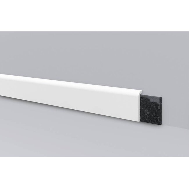 NMC Wallstyl CF1 Overzetplint (110 x 22 mm), lengte 2 m (NMC Overzetplint Paolo)