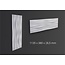 NMC 3D Wallpanel Liquid, Polyurethaan, 38 cm breed, lengte 113,5 cm  - 6 Wandpanelen