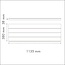 NMC 3D Wallpanel / Wandpaneel Stripe Polyurethaan (1135 x 380 x 38.2 mm)  - 4 Wandpanelen