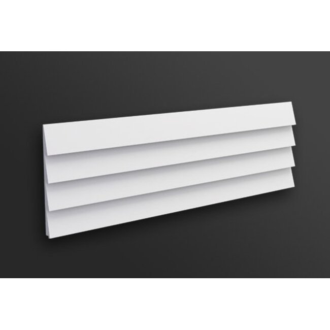 NMC 3D Wallpanel / Wandpaneel Stripe Polyurethaan (1135 x 380 x 38.2 mm)  - 4 Wandpanelen