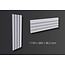 NMC 3D Wallpanel / Wandpaneel Stripe Polyurethaan (1135 x 380 x 38.2 mm)  - 4 Wandpanelen