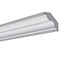 Vidella VI40 (40 x 45 mm), plafondlijst, sierlijst,  lengte 2 m