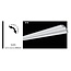Vidella VG35 (35 x 35 mm), plafondlijst, sierlijst, lengte 2 m