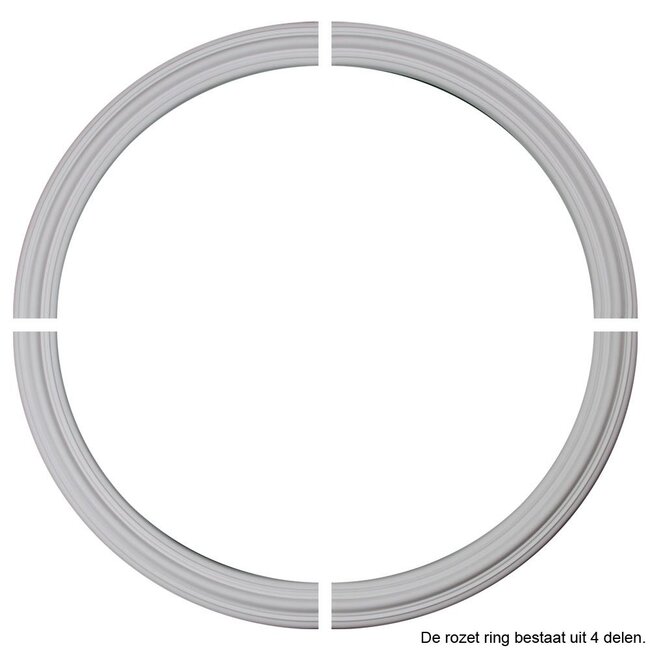Grand Decor Rozet ring KR101 / RL601 diameter 105,5 cm / 89,5 cm (4 delen)