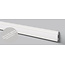 NMC Wallstyl FB1F (60 x 13 mm), lengte 2 m afgelakt met RAL9016 (wit)