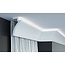 Grand Decor LED gordijnprofiel KF801 — indirecte verlichting met klassieke profielafwerking