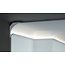 Tesori LED sierlijst voor indirecte verlichting XPS, KD201 (115 x 90 mm), lengte 1,15 m