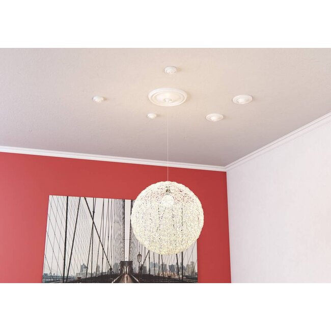 NMC Allegro AL20 (55 x 55 mm), sierlijst polyurethaan, lengte 2 m