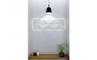 NMC 3D Wallpanel Frame met LED-systeem