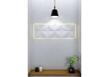 NMC 3D Wallpanel Frame met LED-systeem