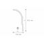 NMC Arstyl AD22, profiel voor indirecte verlichting - plafondlijst (100 x 225 mm), lengte 2 m